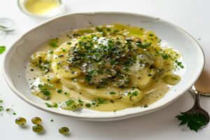 Photo de Crème de petits pois à la ciboulette