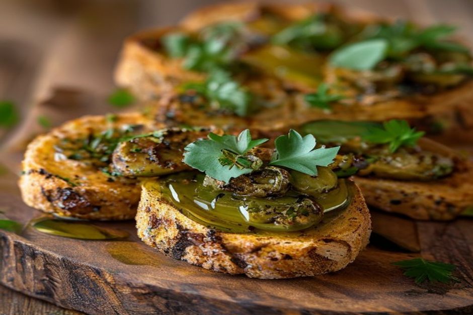 crostinis aux olives