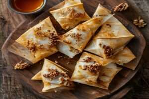 croustillants de camembert et miel