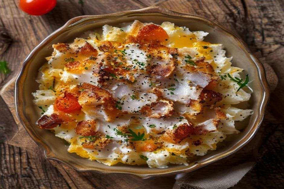 effiloché parmentier de canard à l'orange