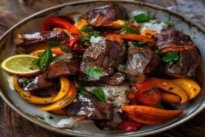 Photo de Emincé de bœuf aux poivrons