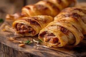 Feuilletés au chorizo