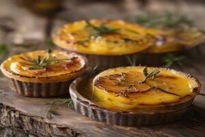 Photo de Flan aux aubergines et chèvre