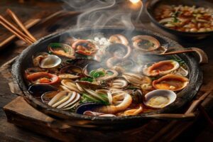 fondue aux fruits de mer