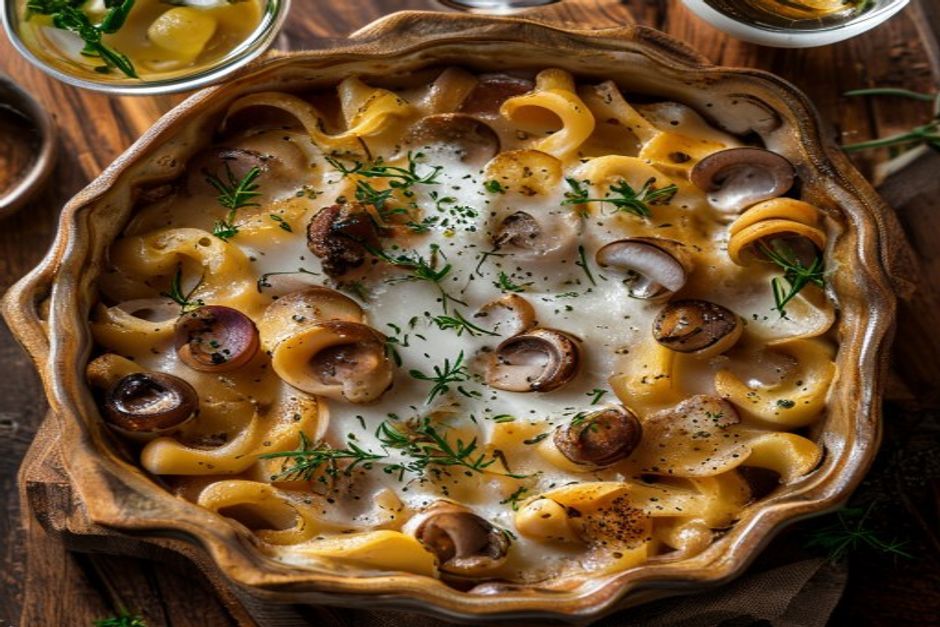 gratin de crozets