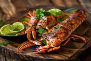 Langouste sauce chien