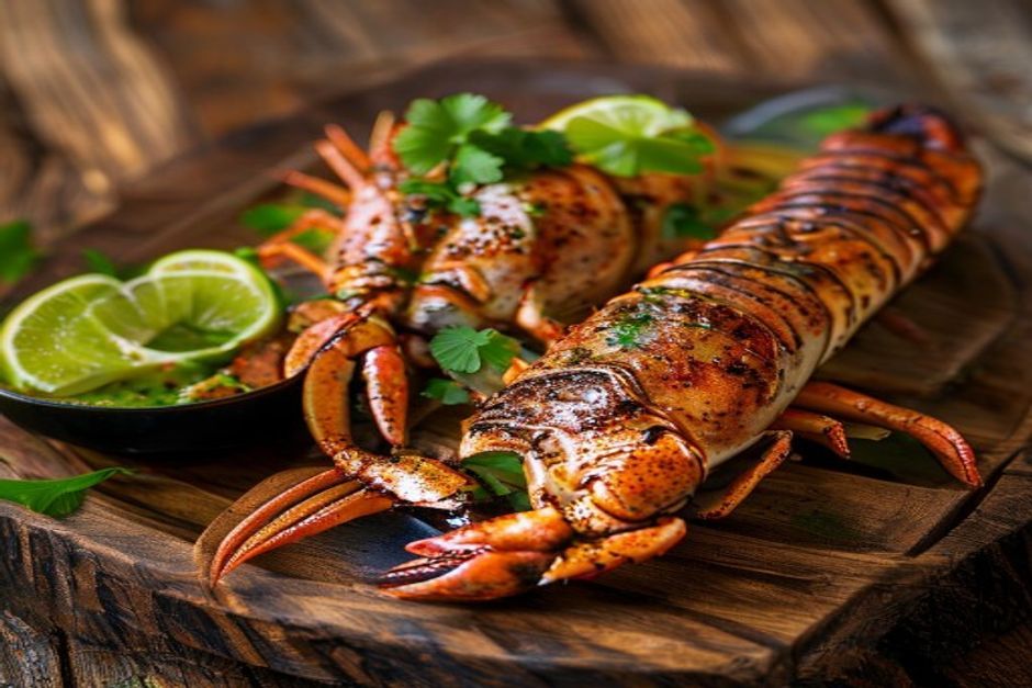 Langouste sauce chien