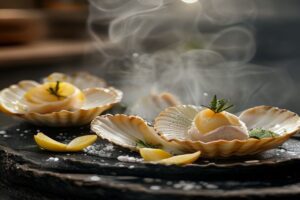 Noix de Saint-Jacques en coquille