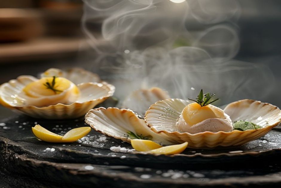 Noix de Saint-Jacques en coquille