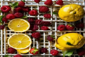 Photo de Palets aux framboises et au citron