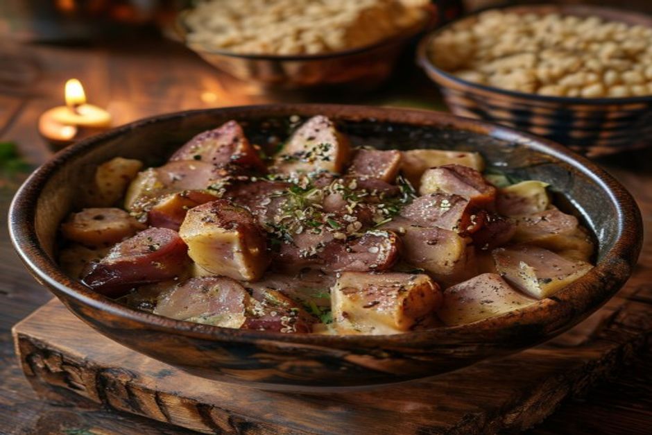 Papas de Sarrabulho