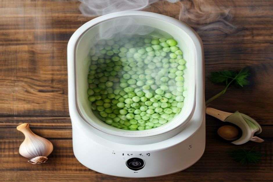petits pois vapeur Thermomix