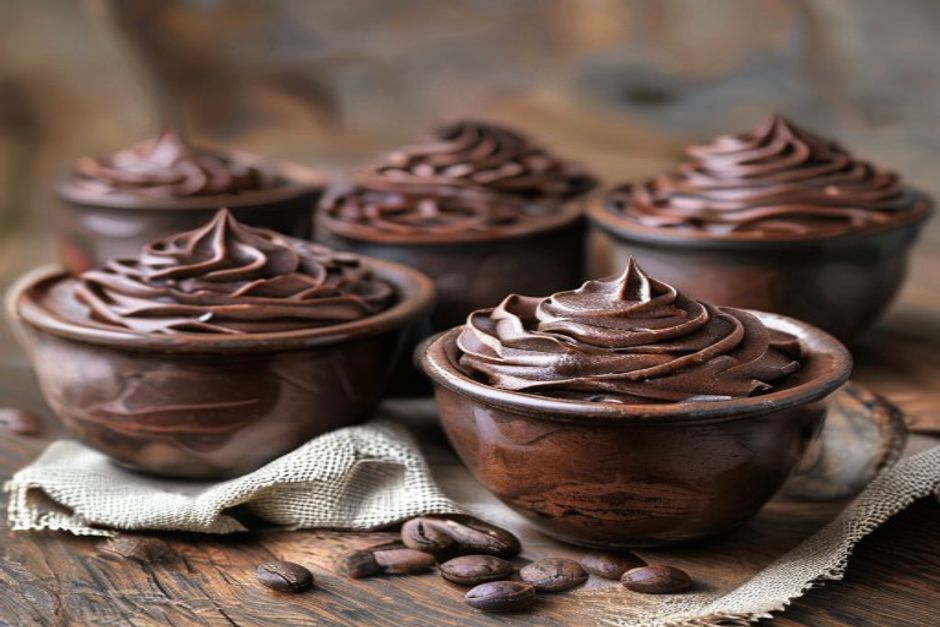 petits pots de crème au chocolat