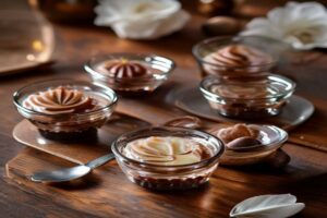 Photo de Petits pots de crème au chocolat