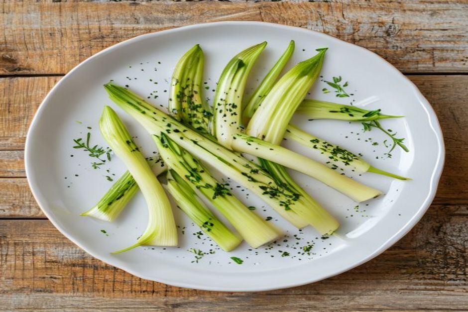 poireaux vinaigrette