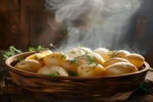 pommes de terre vapeur Thermomix