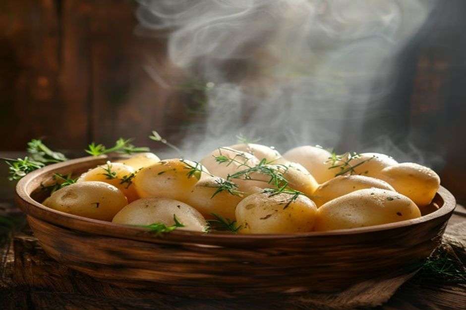 pommes de terre vapeur Thermomix