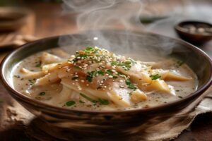 porridge de riz au poulet