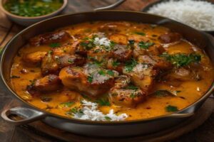 Photo de Poulet au curry indien