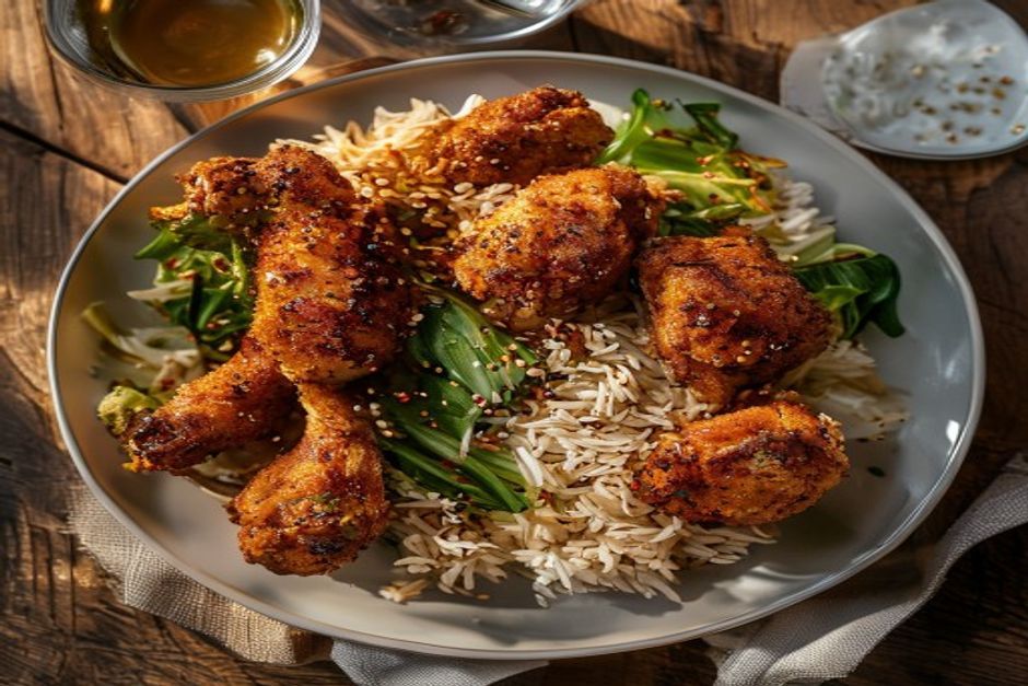 poulet pané mode Louisiane