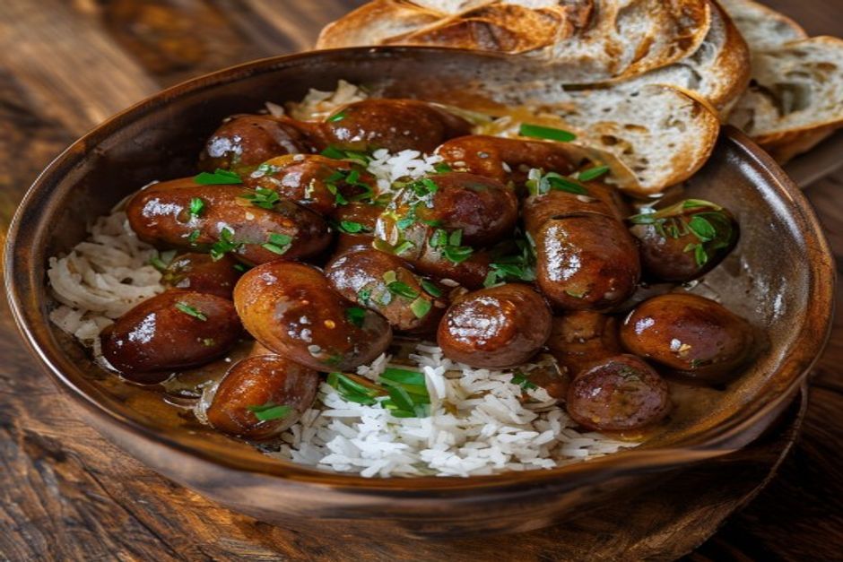 ragoût de saucisses du Sud