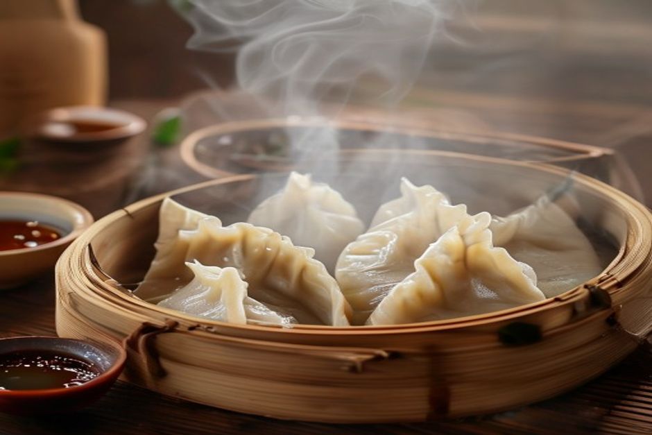 raviolis vapeur mandu