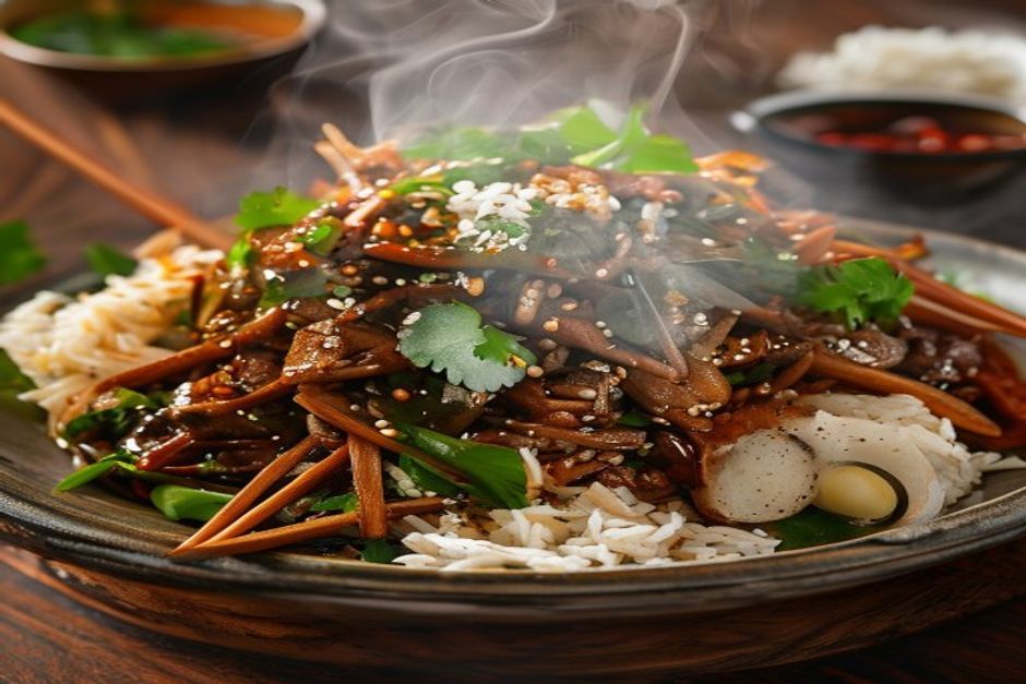 Photo de Bœuf sauté aux oignons