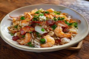 Photo de riz frit à la cantonais