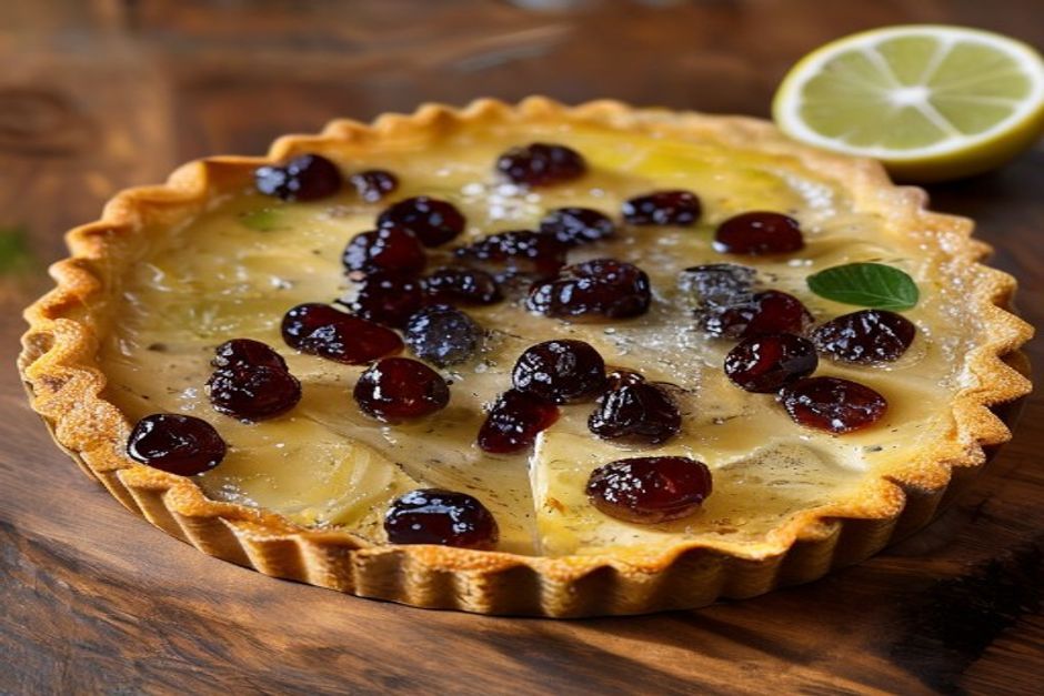 Photo de recette de tarte à la tomme fraîche