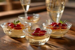 Photo de Sabayon au champagne et fruits rouges