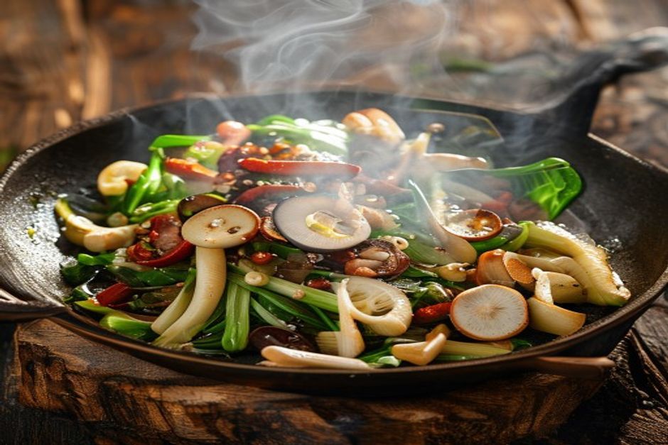 Photo de Sauté de légumes au gingembre
