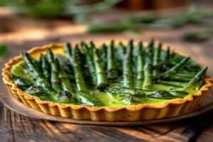 tarte aux asperges