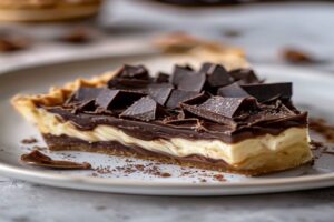 tarte chocolat praliné façon stracciatella