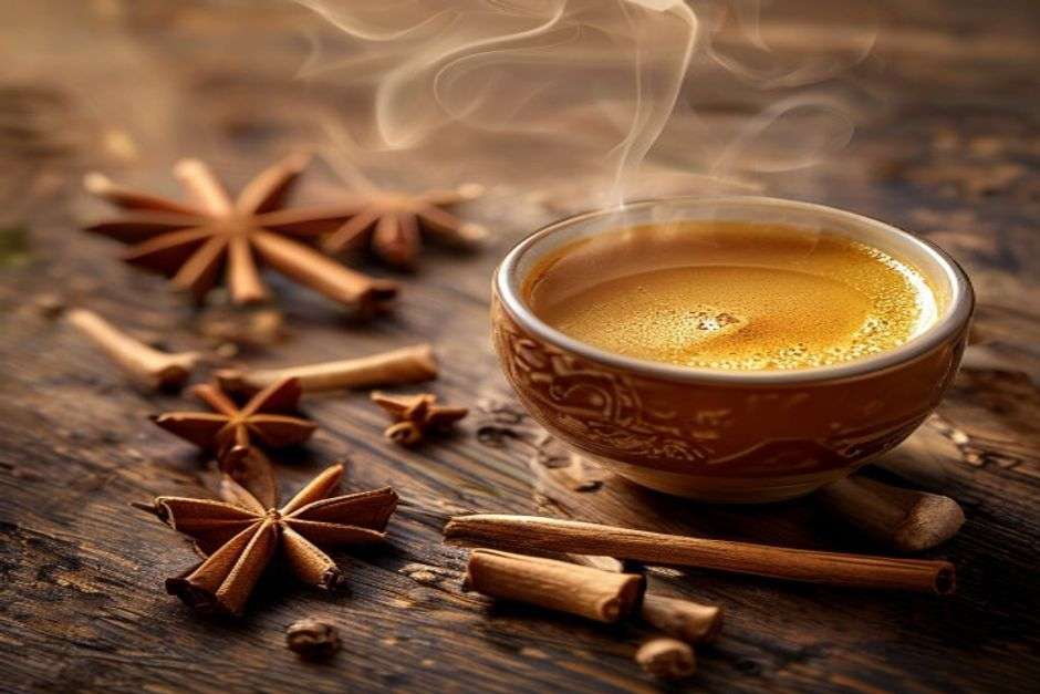 thé au lait à l'indienne