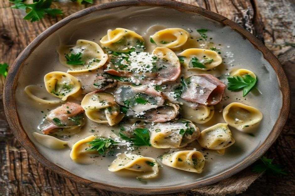 tortellinis poulet épinard