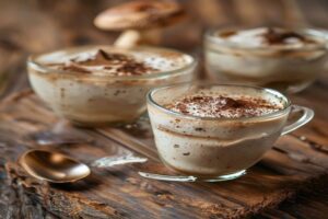 Cappuccino de champignons