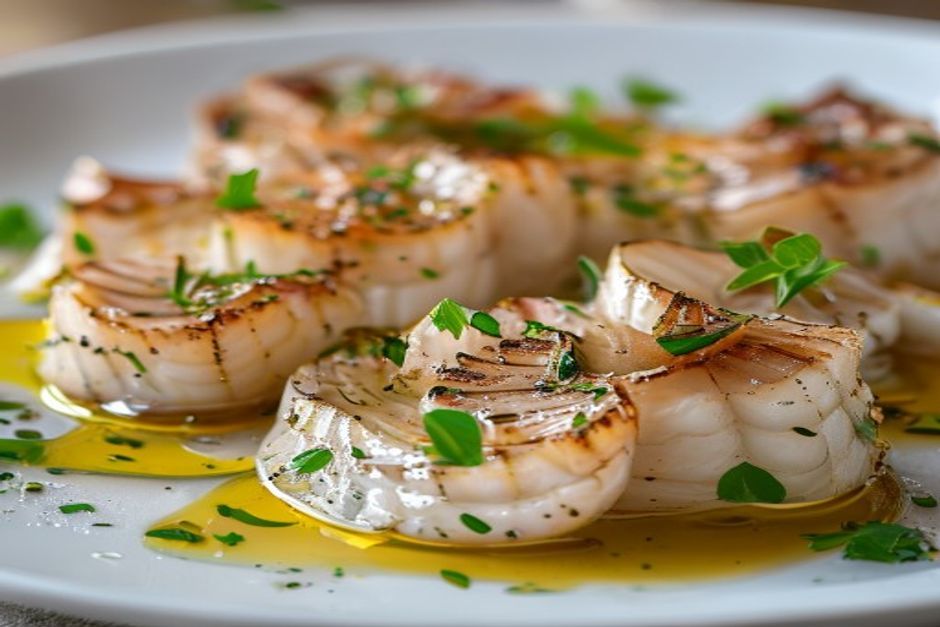 Carpaccio de Saint-Jacques à la vanille