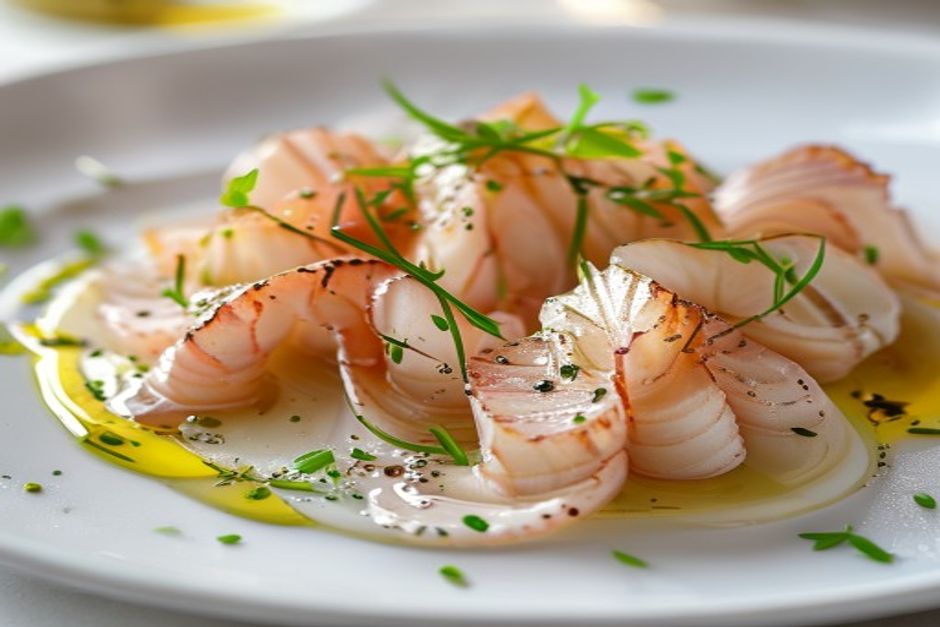 Carpaccio de Saint-Jacques à la vanille