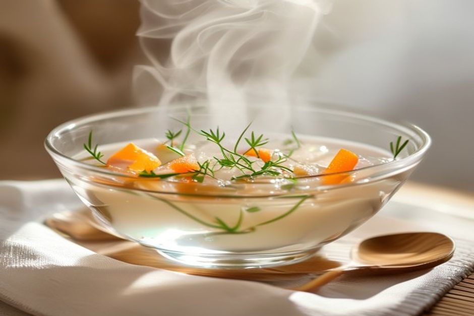 Consommé blanc simple ou marmite