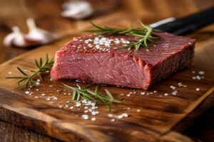 Contre-filet de bœuf parfaitement paré
