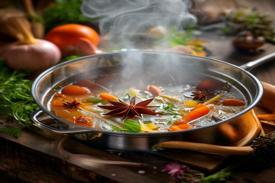court-bouillon fumet de poisson